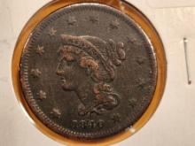 1840 Braided Hair Large Cent