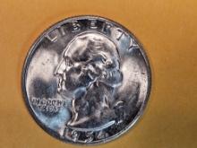 1954-S Washington silver Quarter
