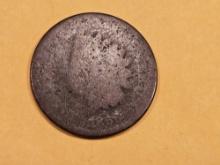 Semi-Key 1869 Indian cent