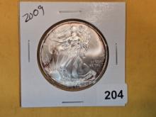 GEM Brilliant Uncirculated 2009 American Silver Eagle