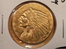 GOLD! Brilliant Uncirculated 1914-D Gold Indian Head Five Dollars