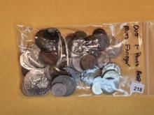 OVER ONE Pound of mixed World Coins