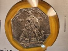 * Choice Brilliant Uncirculated 1925 Norse Medal