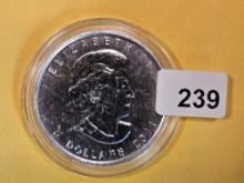 GEM 2011 Canada Silver Five Dollars