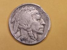 ERROR! 1935 Buffalo Nickel in Fine