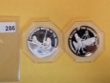 The Indian Tribal Series .999 fine Proof Deep Cameo Silver art rounds