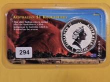 GEM 1993 Australia Silver Dollar