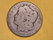 ** KEY DATE ** 1895-S Morgan Dollar in About Good