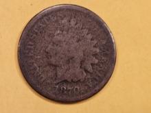 * Semi-key 1870 Indian Cent