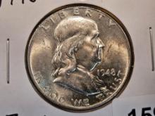 1948 Franklin half dollar