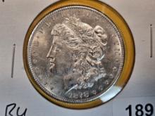 Brilliant Uncirculated 1878-S Morgan Dollar