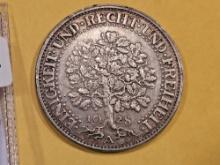 Tough! 1928-A German Weimar Republic silver 5 reichsmark