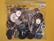 OVER Two Pounds of mixed World coins