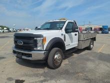 2017 FORD F-550 FLATBED TRUCK
