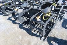 2024 MID-STATE 68'' E-SERIES SKELETON GRAPPLE SKID STEER ATTACHMENT