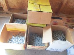 Massive Lot of Galvanized & Coated Fasteners