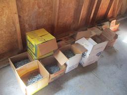 Massive Lot of Galvanized & Coated Fasteners