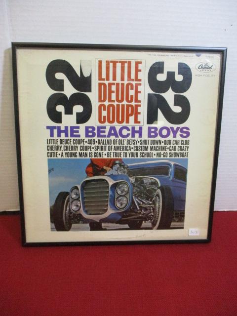 The Beach Boys Framed Little Deuce Coupe Album