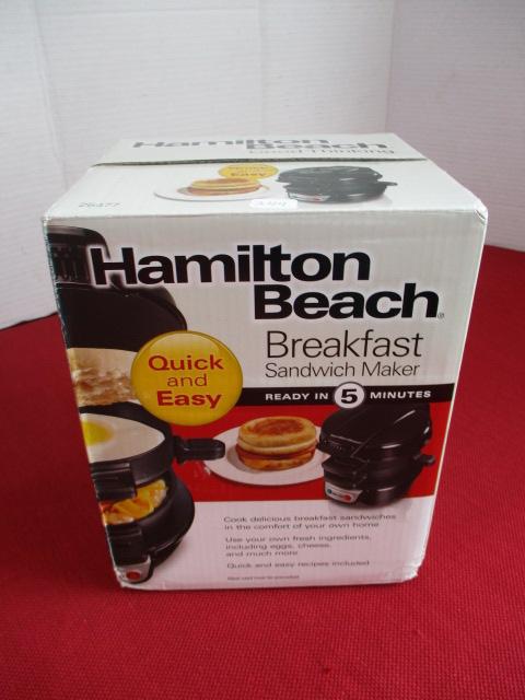 Hamilton Beach Electric Breakfast Sandwich Maker