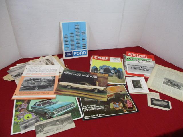 Mixed Automotive Ephemera