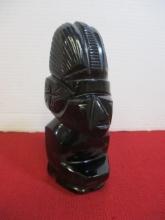 Marble Tribal Tiki Figural Statue