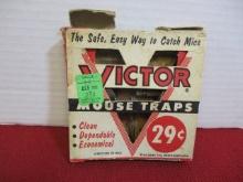 Victor NOS Mouse Traps w/ Box