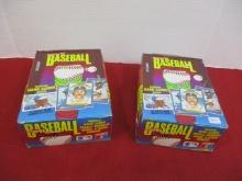 1986 Dunross Baseball Puzzle Card Sealed Boxes A