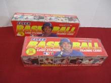 1989 Fleer Baseball Factory Sealed Set (Pair) A