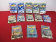Hot Wheels Die Cast Bubble Pack Motorcycles-Lot of 13