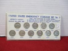 United States Emergency Coinage Set No.1