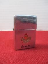 Zippo Canada Enamel Advertising Lighter