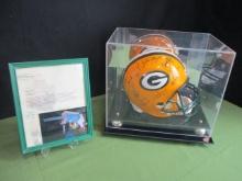 2002-2003 Green Bay Packers Autographed Team Helmet w/ COA