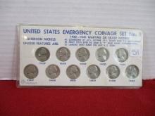 United States Emergency Coinage Set No.1