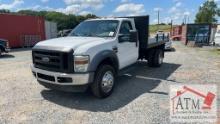 2009 Ford F-550 4X4 Flatbed