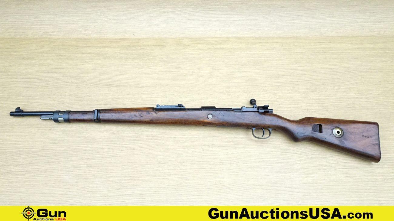 GERMAN MOD.98 8 MM WAFFEN STAMPED Rifle. Good Condition . 23.5" Barrel. Shiny Bore, Tight Action Bol