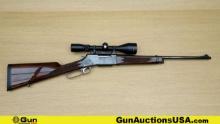 BROWNING ARMS COMPANY 81 BLR .358 WIN Rifle. Very Good. 20" Barrel. Shiny Bore, Tight Action Lever A