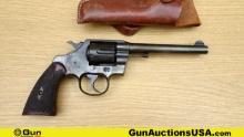 COLT ARMY SPECIAL .38 Cal. COLLECTOR'S Revolver. Very Good. 6" Barrel. Shiny Bore, Tight Action This