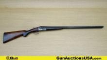 A.H. FOX GUN CO. STERLINGWORTH 12 ga. MATCHING NUMBERS Shotgun. Good Condition. 30" Barrel. Shiny Bo