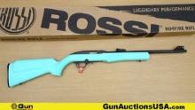 CBC ROSSI RS22 .22 LR Rifle. NEW in Box. 18" Barrel. Semi Auto Teal/ Black BEAUTIFUL Rifle with a Re