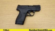 S&W M&P9 SHIELD 9mm Pistol. Very Good. 3" Barrel. Shiny Bore, Tight Action Semi-Auto Features a 3 Wh