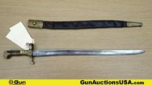 Egyptian Bayonet. Good Condition. Egyptian Snider 1876 Bayonet. 1856-1858, British manufacture for .