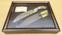 PIHA-KAETTA Knife. Good Condition. Piha- Kaetta Indian Knife with Sheath