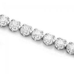 18K Gold 9.94ct Diamond Bracelet