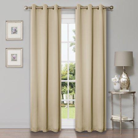 Superior Modern/Transitional 2 Pieces Blackout Curtain Set, Retail $40.99