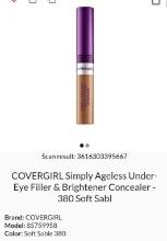 Covergirl Simply Ageless Under-Eye Concealer, 380 Soft Sable, Retail $15.00