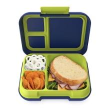 Bentgo Pop Lunch Box, Navy Blue/Chartreuse