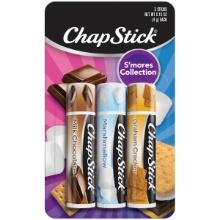 ChapStick S Mores Collection Flavored Lip Balm, Multi-Flavored, 0.15 Oz 3 Pack