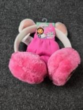 Gabby's Doll House Ear Muff & Gloves Set, Kid's One Size Fits All