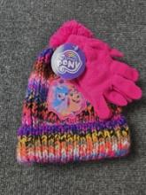 My Little Pony Hat and Gloves Set, Kid's One Size Fits All