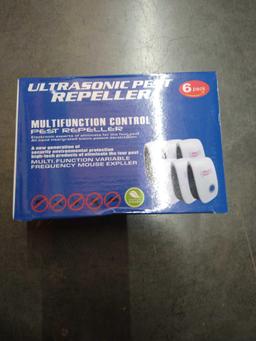 Ultrasonic Pest Repeller - 6 Pack Electronic Pest Repellent Plug-in Indoor Pest Control, $35.99 MSRP